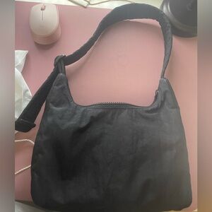 BAGGU mini nylon shoulder bag in black
